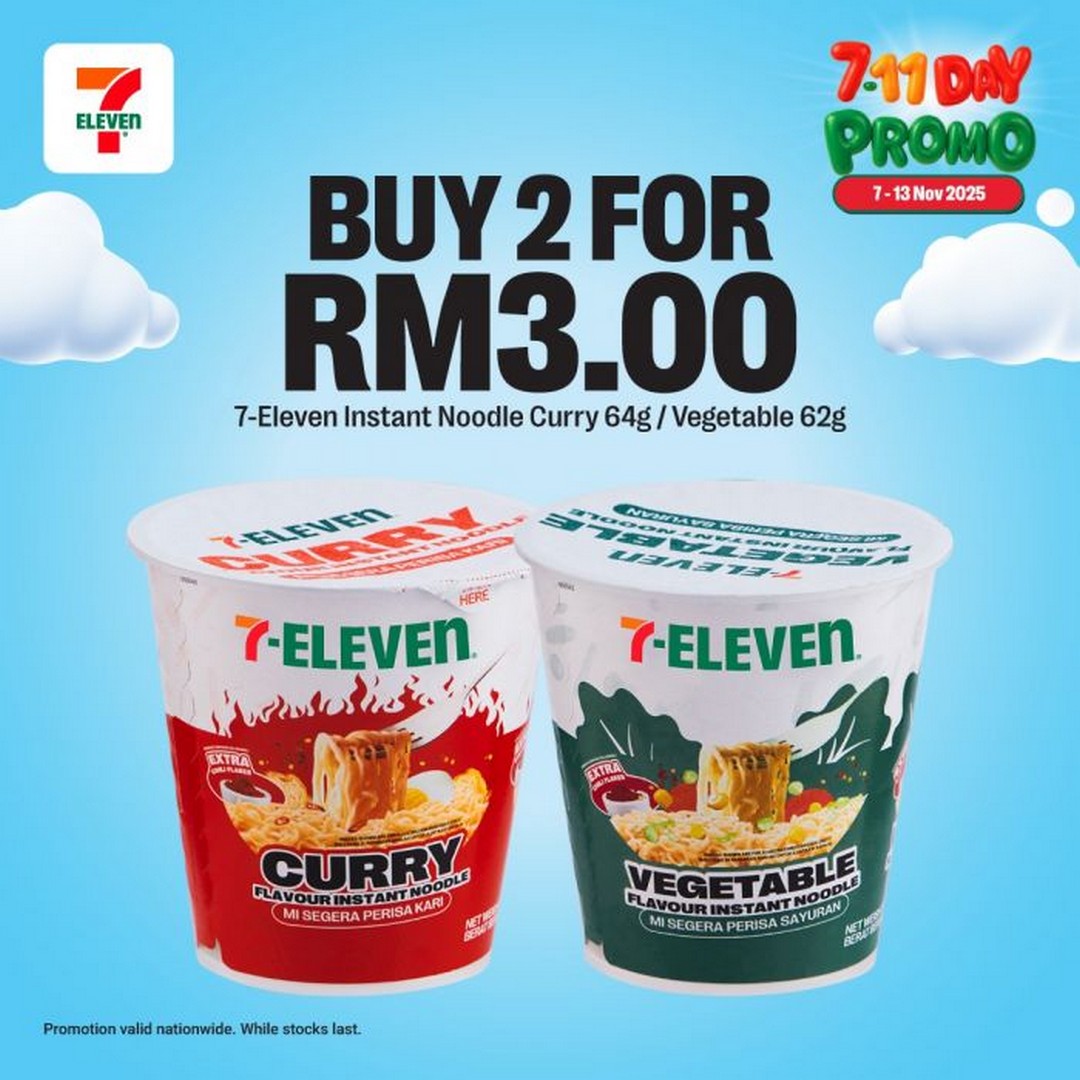 7-Eleven-Malaysia-7-11-Day-Celebration-2-1 7–13 November 2025: 7-Eleven Malaysia: 7-11 Day Celebration – Buy 1 Free 1 Drinks & Snacks Promotion