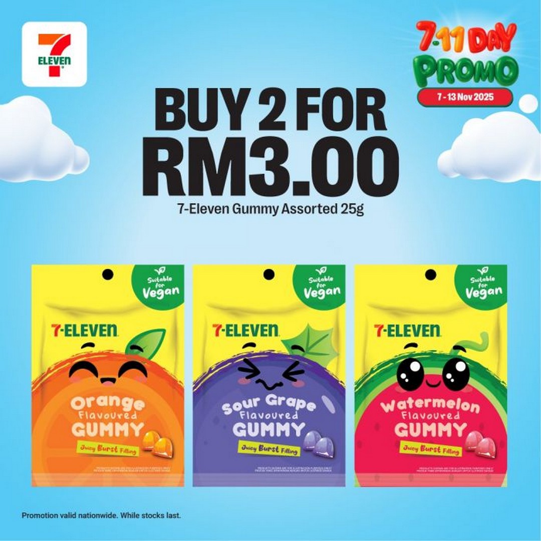 7-Eleven-Malaysia-7-11-Day-Celebration-3-1 7–13 November 2025: 7-Eleven Malaysia: 7-11 Day Celebration – Buy 1 Free 1 Drinks & Snacks Promotion