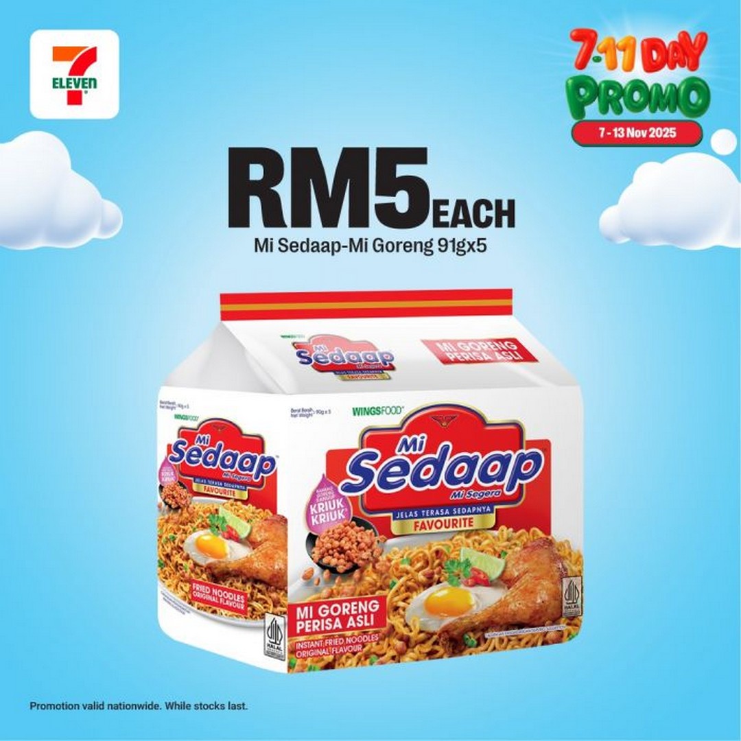 7-Eleven-Malaysia-7-11-Day-Celebration-6 7–13 November 2025: 7-Eleven Malaysia: 7-11 Day Celebration – Buy 1 Free 1 Drinks & Snacks Promotion