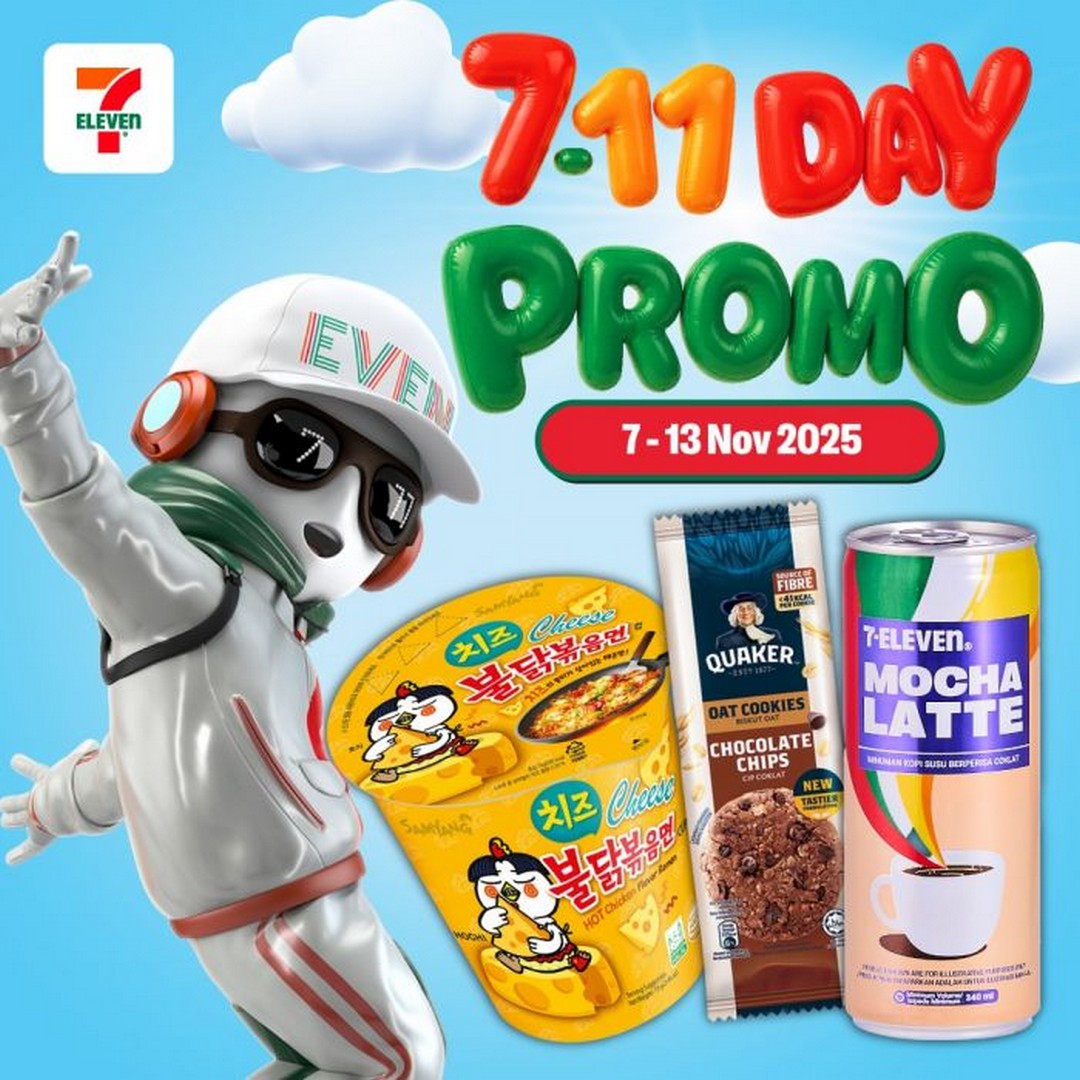 7-Eleven-Malaysia-7-11-Day-Celebration 7–13 November 2025: 7-Eleven Malaysia: 7-11 Day Celebration – Buy 1 Free 1 Drinks & Snacks Promotion