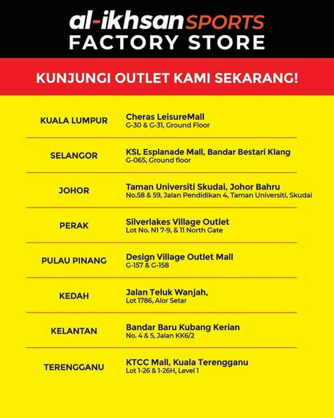 Al-Ikhsan-Sports-Nationwide-Factory-Store-Clearance-Sale-1 15–30 November 2025: Al-Ikhsan Sports: Nationwide Factory Store Clearance Sale with Up to 70 Percent Off and Extra Football Discounts – Massive Year-End Sportswear Promotion