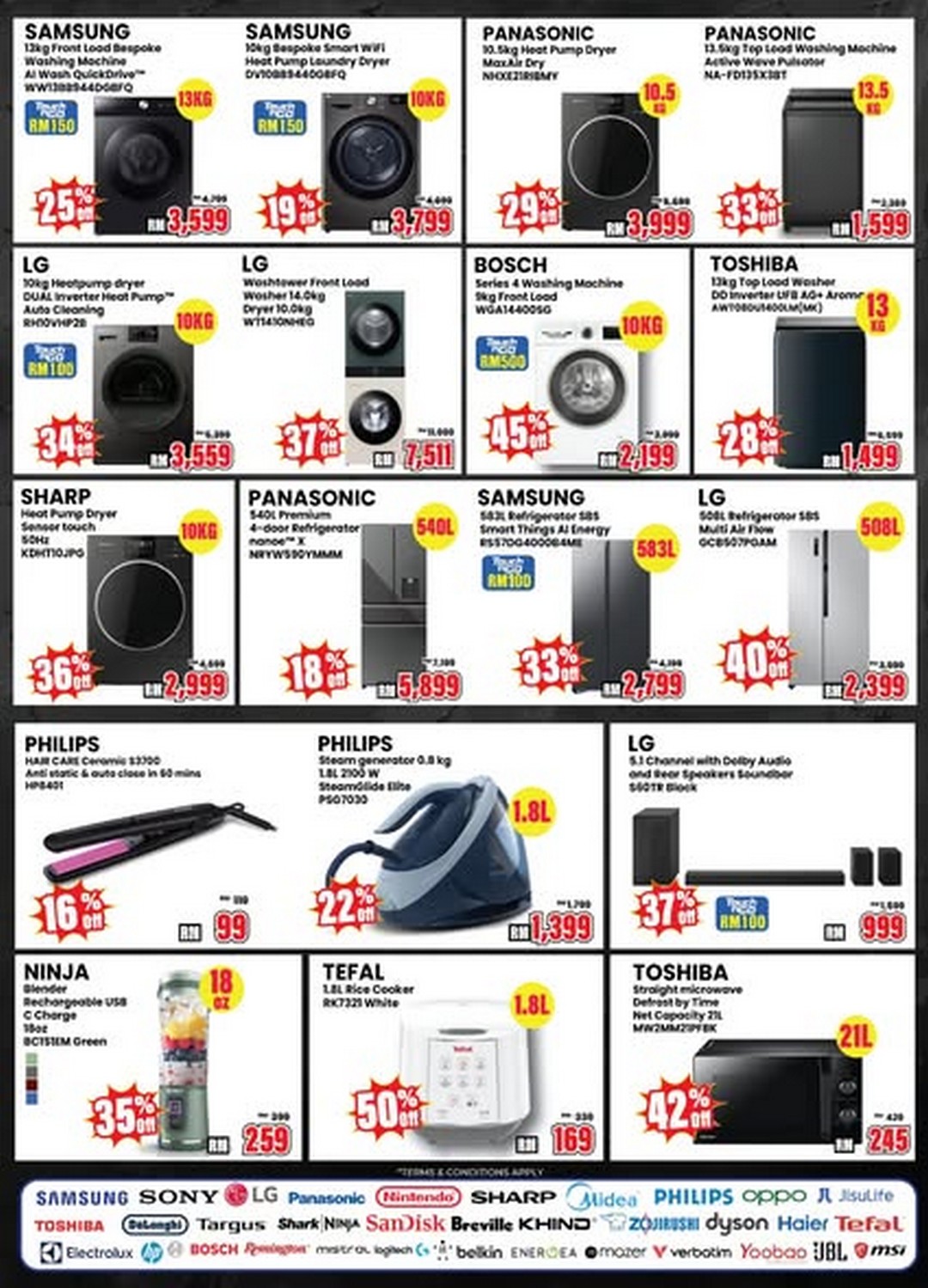 BEST-DENKI-Malaysia-Black-Friday-Crazy-Sale-2-2 28-30 November 2025: BEST DENKI Malaysia: Black Friday Crazy Sale with RM5 Off Every RM100 Spent – Incredible Discounts Up to 70%