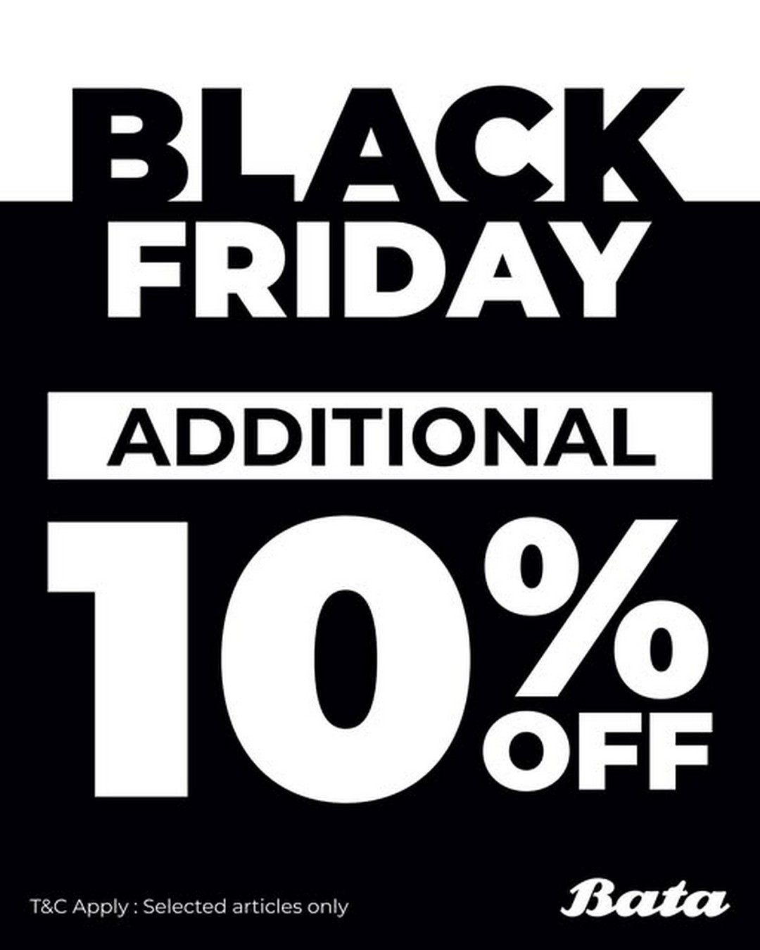 Bata-Malaysia-Black-Friday-Year-End-Sale 28 November-1 December 2025: Bata Malaysia: Black Friday Year-End Sale: Shoes for All Occasions with Up to 50% Off + Extra 10% Discount