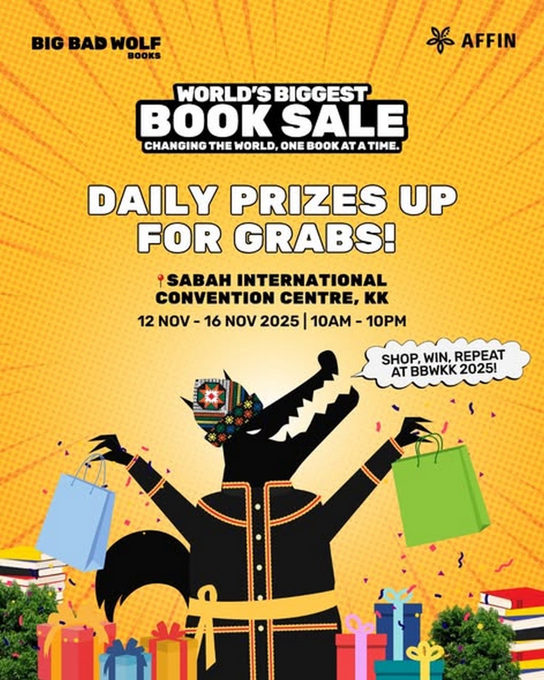 Big-Bad-Wolf-Books-Sabah-Lucky-Draw-Den-4 12–16 November 2025: Big Bad Wolf Books Sabah Lucky Draw Den: Book Fair & Daily Cash Voucher Giveaway Promotion