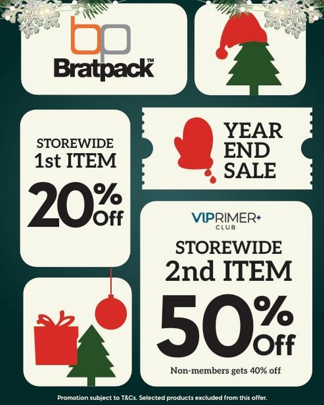 Bratpack-Malaysia-Christmas-Sale 21 November 2025 onwards: Bratpack Malaysia Christmas Sale Promotion, Early Festive Discounts at Bratpack Malaysia