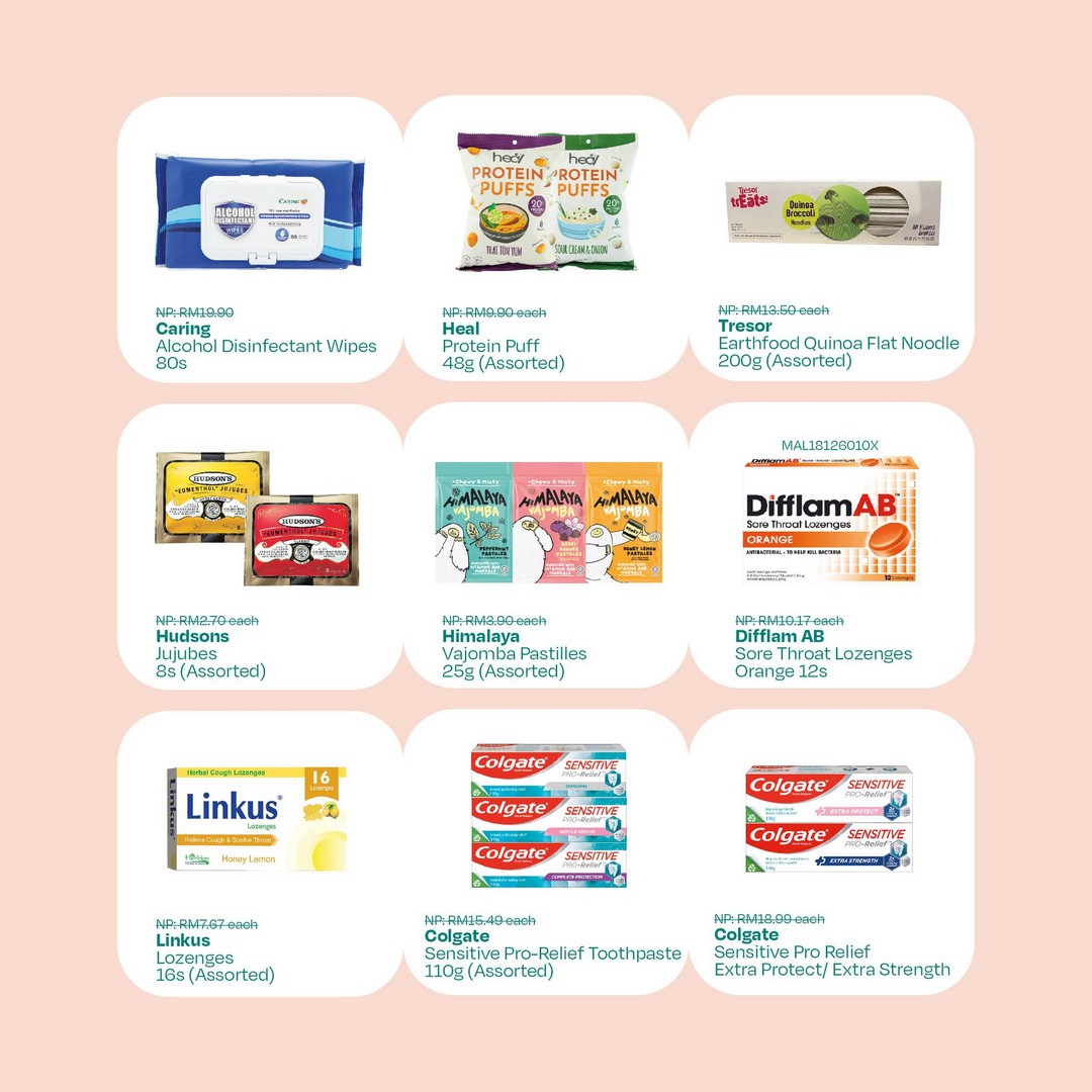 CARiNG-Pharmacy-Malaysia-Year-End-Sale-6 28 November 2025–1 January 2026: CARiNG Pharmacy Malaysia Year-End Sale, Buy 1 Free 1 Deals on Daily Essentials