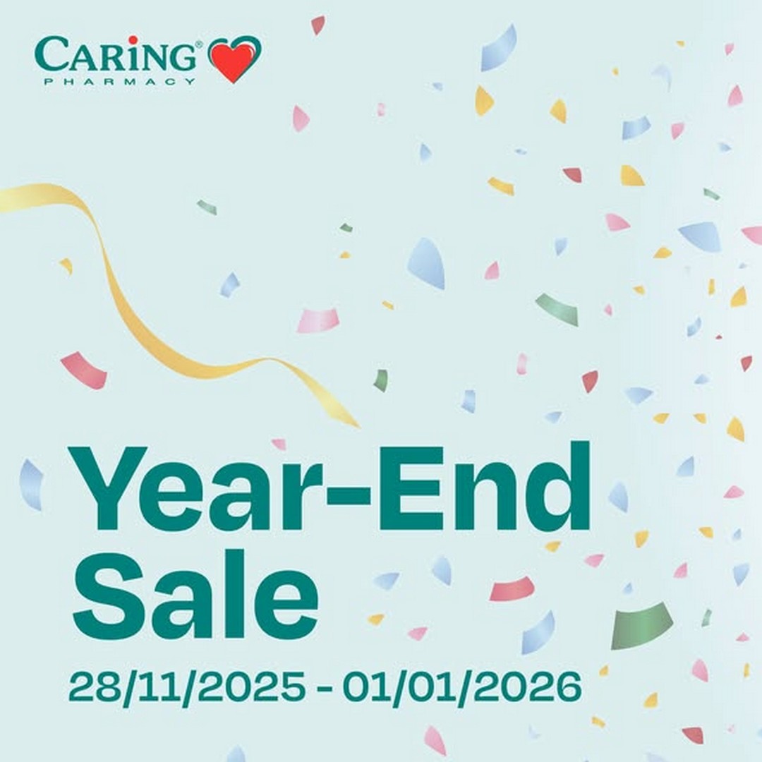 CARiNG-Pharmacy-Malaysia-Year-End-Sale 28 November 2025–1 January 2026: CARiNG Pharmacy Malaysia Year-End Sale, Buy 1 Free 1 Deals on Daily Essentials