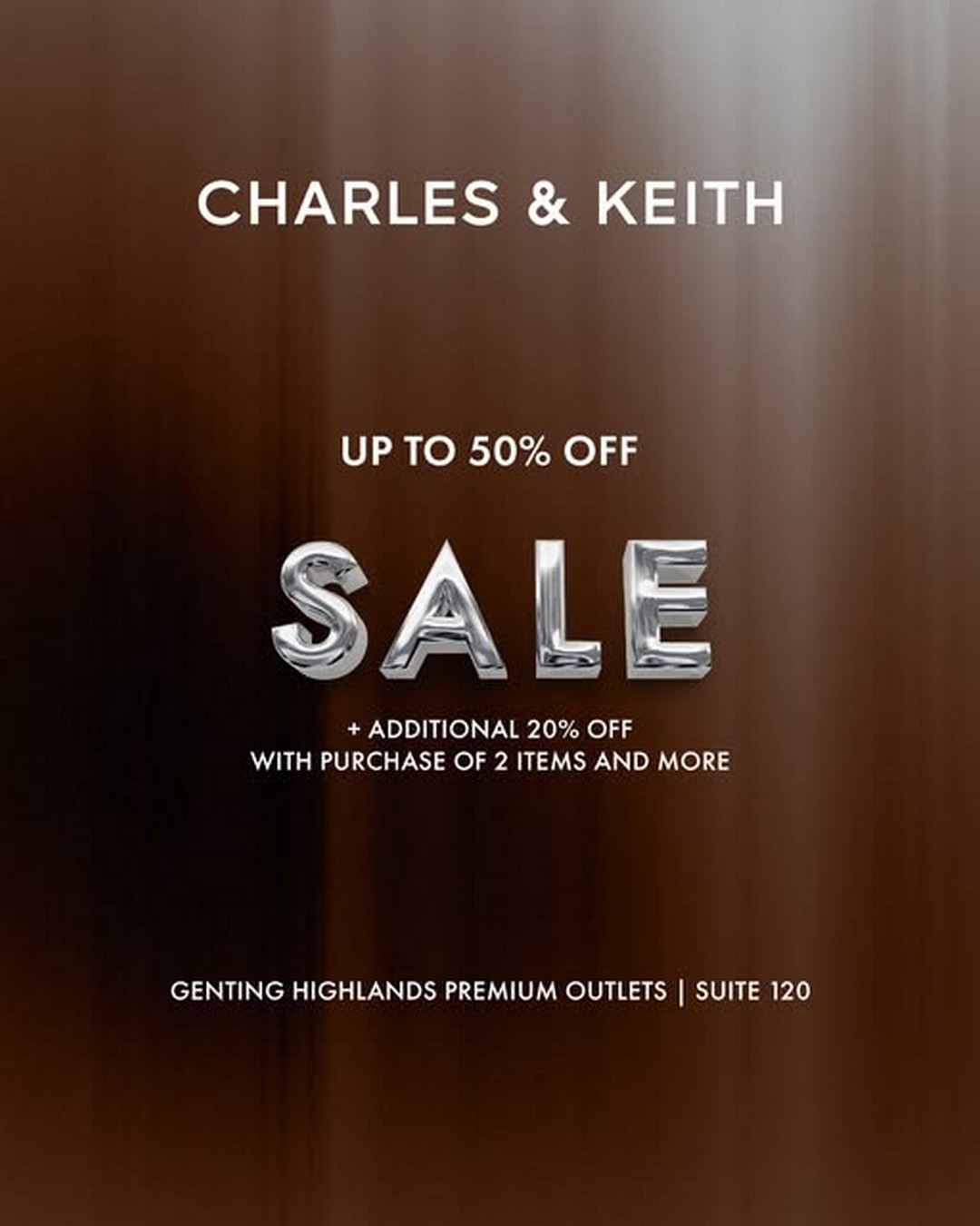 Charles-Keith-Malaysia-Special-Sale 28 November 2025-4 January 2026: Charles & Keith Malaysia: Special Sale: Enjoy Up to 50% Off and Additional Discounts at Genting Highlands Premium Outlets
