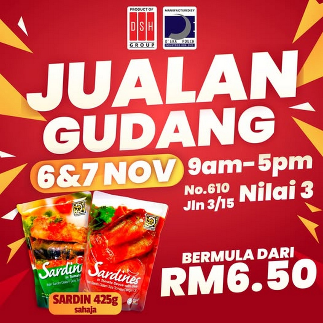 DSH-Brand-Malaysia-MCO-Price-Comeback-Sale 6–7 November 2025: DSH Brand Malaysia MCO Price Comeback Sale at Nilai 3