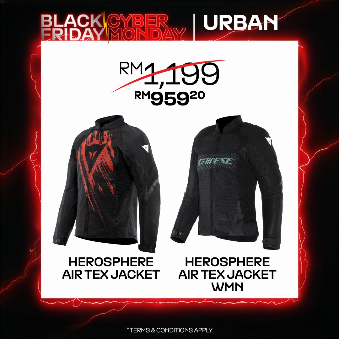 Dainese-Malaysia-Black-Friday-Cyber-Monday-Promotion-5 28 November-1 December 2025: Dainese Malaysia Black Friday & Cyber Monday Promotion: Upgrade Your Urban Riding Gear