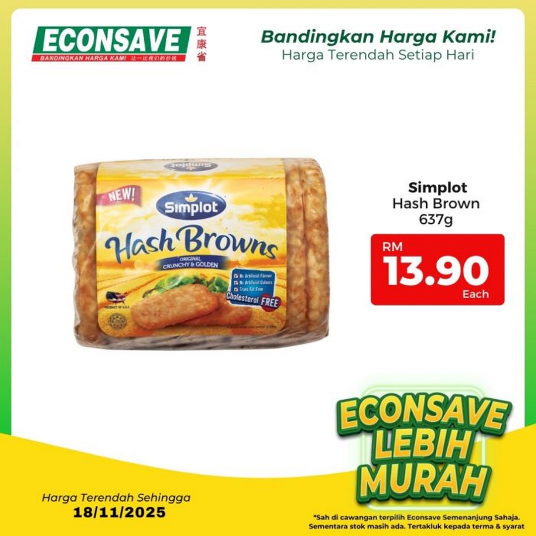 Econsave-Lebih-Murah-Promotion-Fresh-Produce-Seafood-Grocery-Deals-11 14-18 November 2025: Econsave: Lebih Murah Promotion: Fresh Produce, Seafood & Grocery Deals