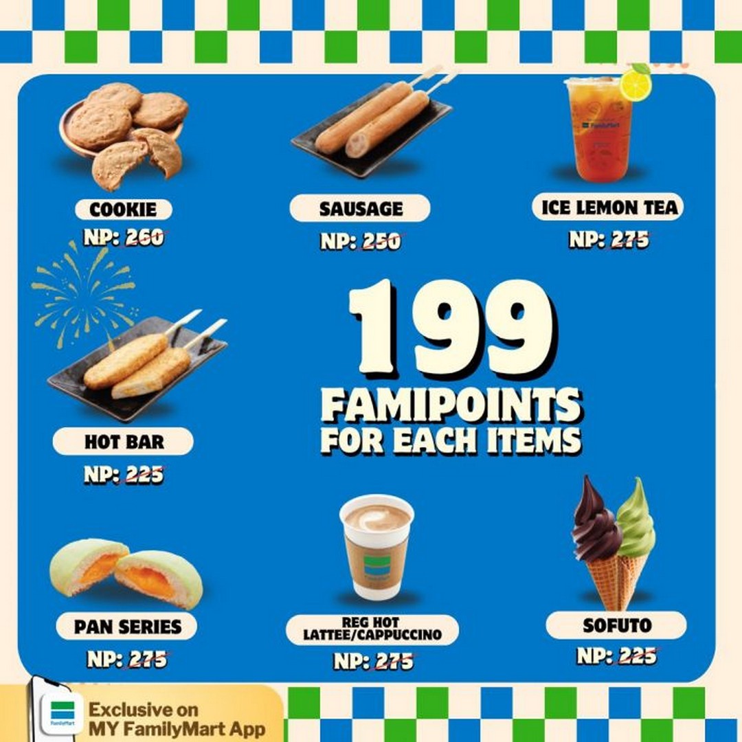 FamilyMart-FamiPoints-Redemption-Markdown-1 11–19 November 2025: FamilyMart FamiPoints Redemption Markdown: Redeem Selected Food & Drinks From 199 Points