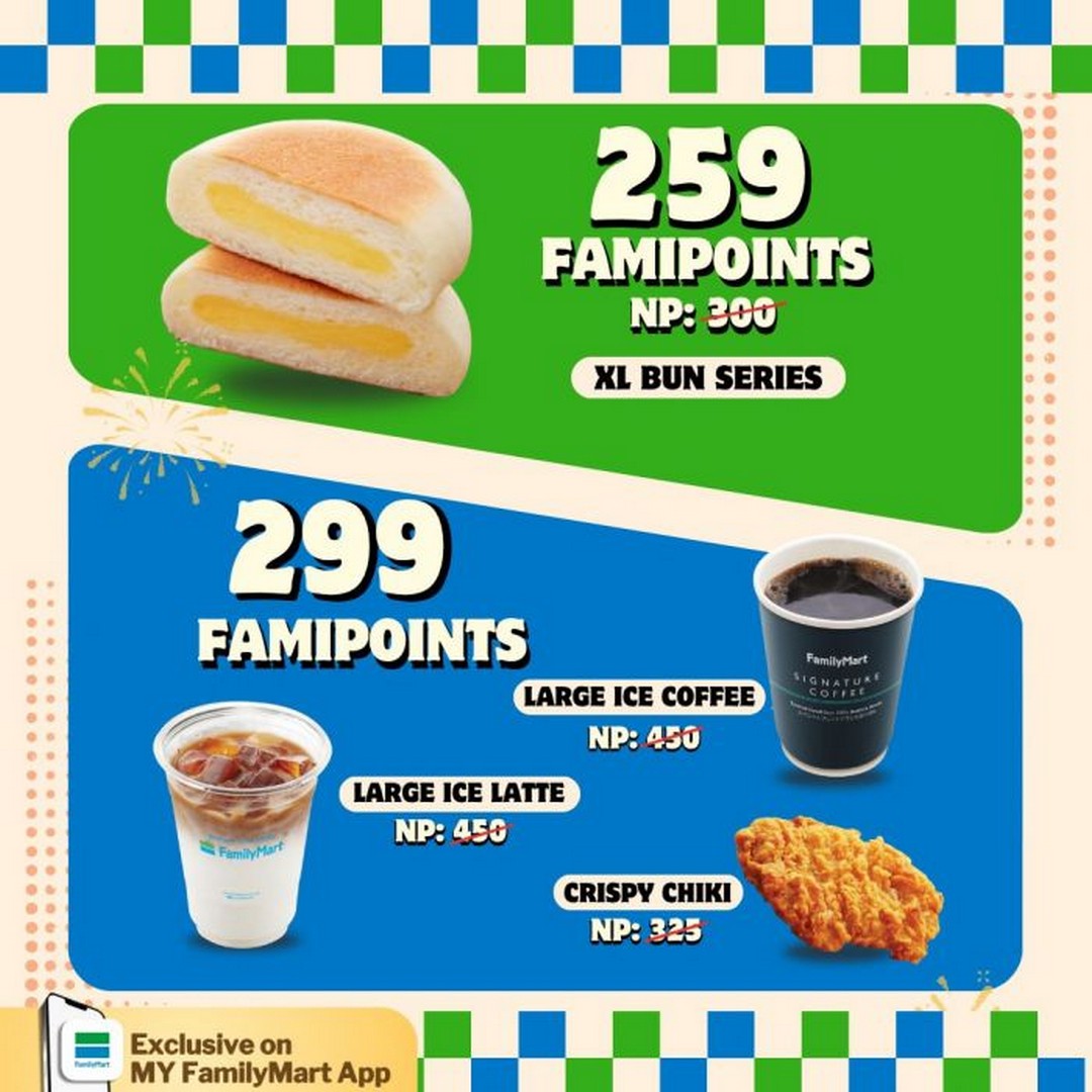 FamilyMart-FamiPoints-Redemption-Markdown-2 11–19 November 2025: FamilyMart FamiPoints Redemption Markdown: Redeem Selected Food & Drinks From 199 Points