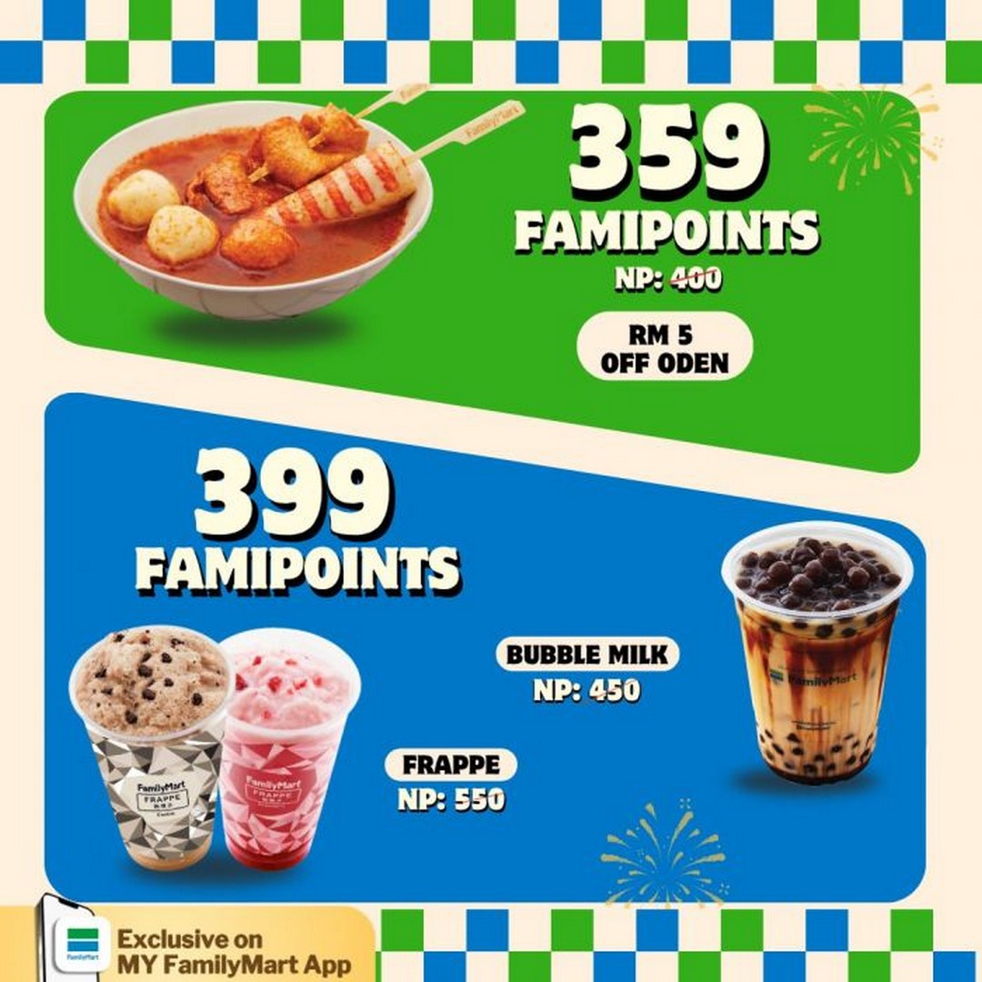 FamilyMart-FamiPoints-Redemption-Markdown-3 11–19 November 2025: FamilyMart FamiPoints Redemption Markdown: Redeem Selected Food & Drinks From 199 Points