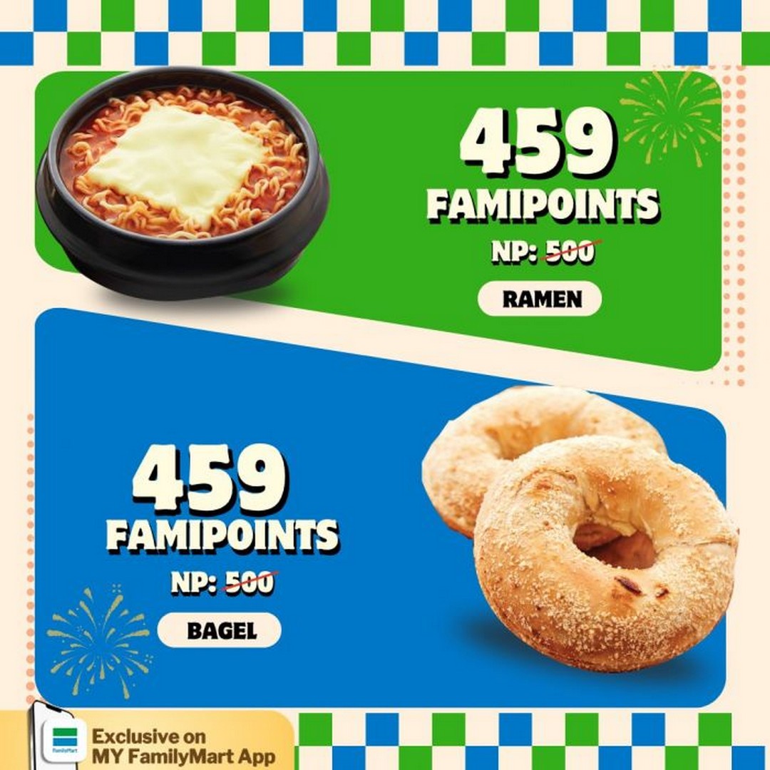 FamilyMart-FamiPoints-Redemption-Markdown-4 11–19 November 2025: FamilyMart FamiPoints Redemption Markdown: Redeem Selected Food & Drinks From 199 Points