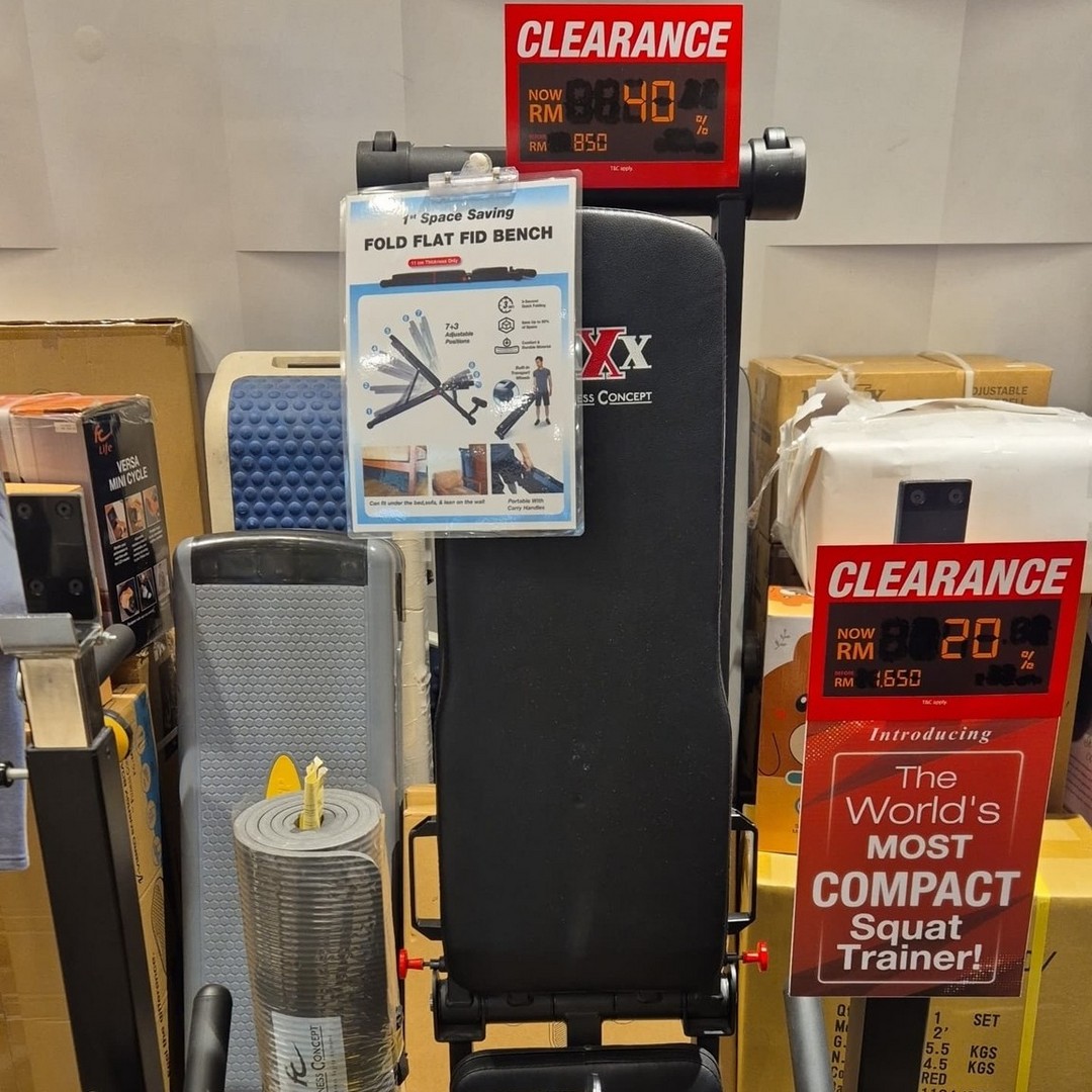 Fitness-Concept-Sunway-Pyramid-Pre-Renovation-Clearance-Sale-4 14 November 2025 Until Items Are Sold Out: Fitness Concept Sunway Pyramid Pre-Renovation Clearance Sale, Up to 50% Off Fitness Equipment