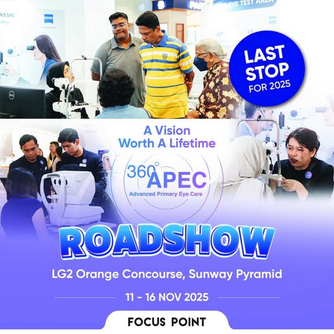 Focus-Point-Malaysia-Family-Vision-Journey-Express 11-16 November 2025: Focus Point Malaysia: Family Vision Journey Express: Roadshow Promotion at Sunway Pyramid