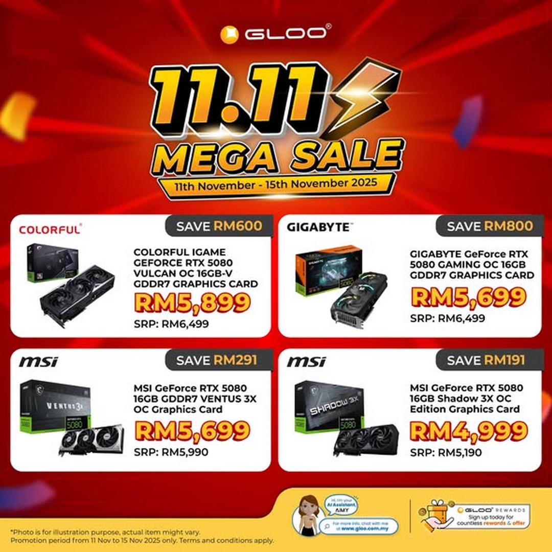 GLOO-PC-Components-Mega-Sale-1 11-15 November 2025: GLOO PC Components Mega Sale: Save up to RM800 on Top-Tier PC Gear – Sale & Exclusive Rewards