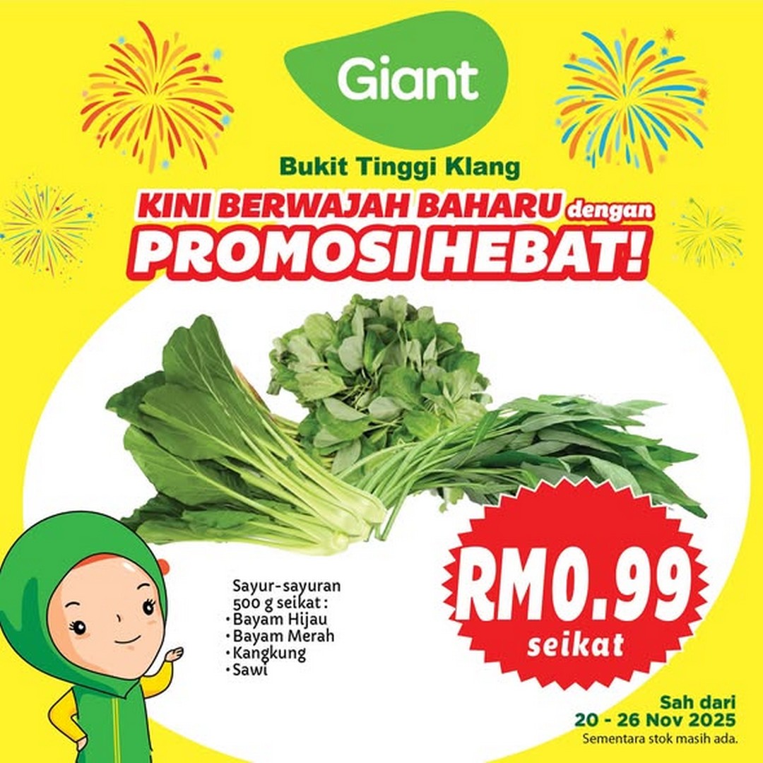 Giant-Malaysia-Bukit-Tinggi-Klang-1 20-21 November 2025: Giant Malaysia Bukit Tinggi Klang: Fresh Produce & Daily Essentials Promotion, Limited-Time In-Store Deals for Shoppers