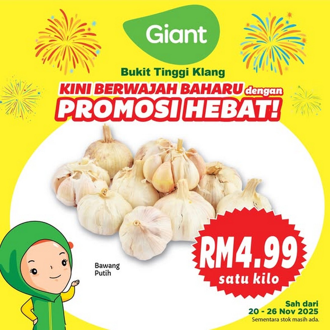 Giant-Malaysia-Bukit-Tinggi-Klang-2 20-21 November 2025: Giant Malaysia Bukit Tinggi Klang: Fresh Produce & Daily Essentials Promotion, Limited-Time In-Store Deals for Shoppers