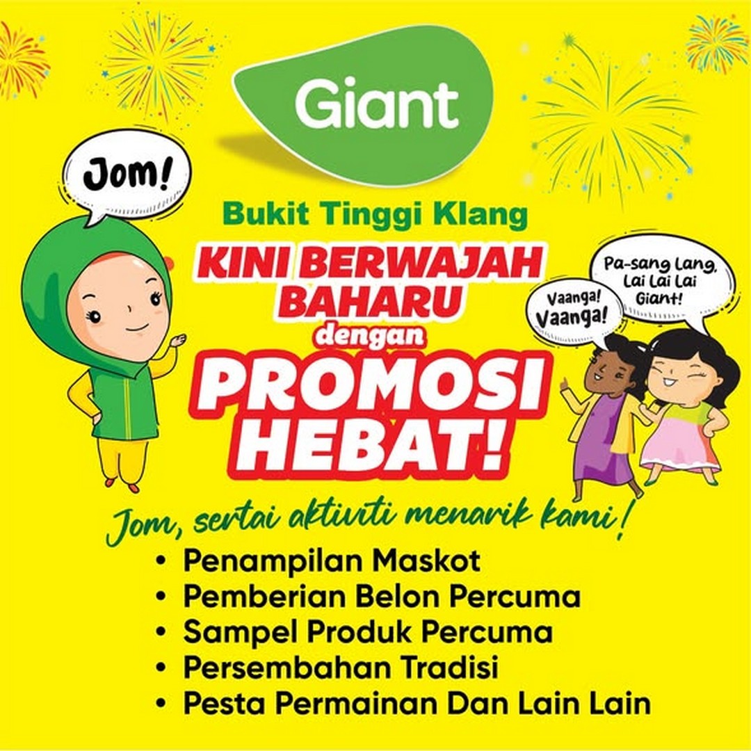 Giant-Malaysia-Bukit-Tinggi-Klang-New-Look-Celebration-Promotion-2 20–23 November 2025: Giant Malaysia Bukit Tinggi Klang New Look Celebration Promotion, Free Magnolia UHT Milk Giveaway and Trolley Value Guessing Challenge