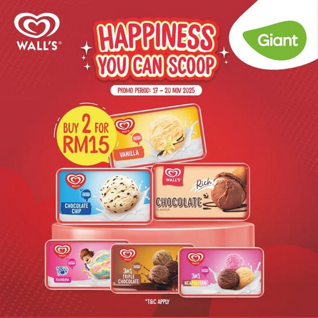 Giant-Malaysia-Double-the-Delight-Promotion 17-20 November 2025: Giant Malaysia: Double the Delight Promotion – Stock Up on Sweet Treats for RM15