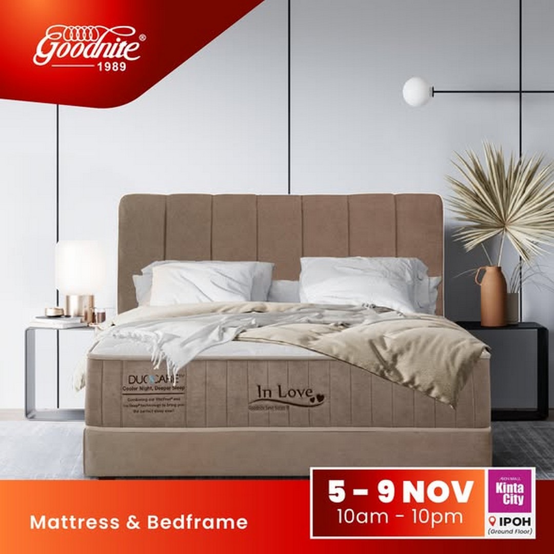 Goodnite-Malaysia-Mattress-Sofa-Fair-2 5–9 November 2025: Goodnite Malaysia Mattress & Sofa Fair: Premium Bedding Sale at AEON Mall Kinta City Ipoh