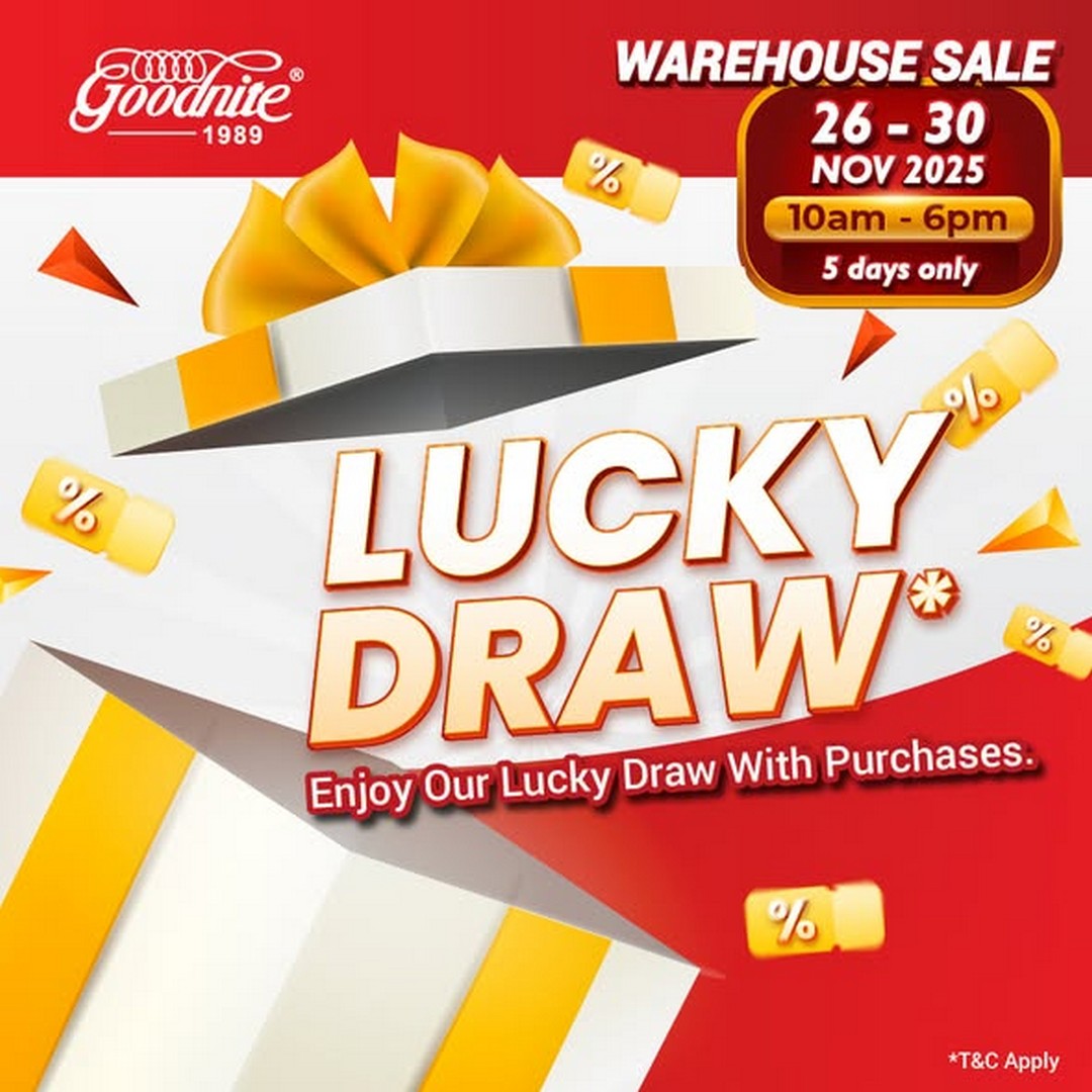 Goodnite-Malaysia-Warehouse-Sale-2025-3 26-30 November 2025: Goodnite Malaysia: Warehouse Sale 2025 – Unbeatable Deals on Sofas, Mattresses, and Home Essentials