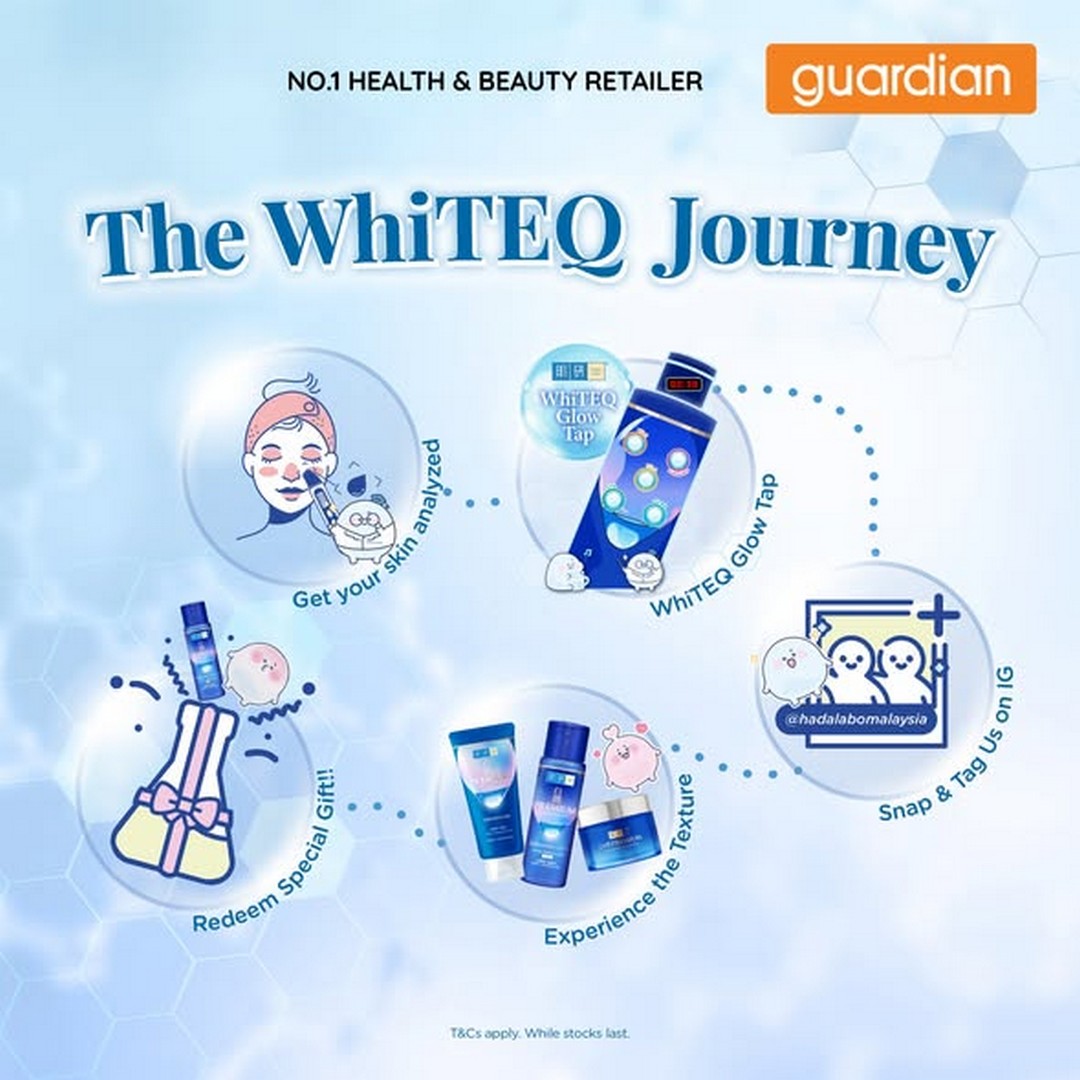 Guardian-Malaysia-Hada-Labo-Pop-Up-WhiTEQ-Journey-Experience-1 3–9 November 2025: Guardian Malaysia: Hada Labo Pop-Up WhiTEQ Journey Experience & Freebies Promotion at IOI City Mall Putrajaya