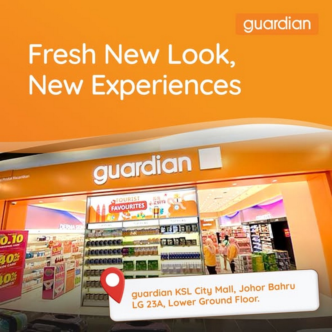 Guardian-Malaysia-KSL-City-Mall-Reopening-Promotion 21 November–4 December 2025: Guardian Malaysia: KSL City Mall Reopening Promotion with Exclusive Opening Deals