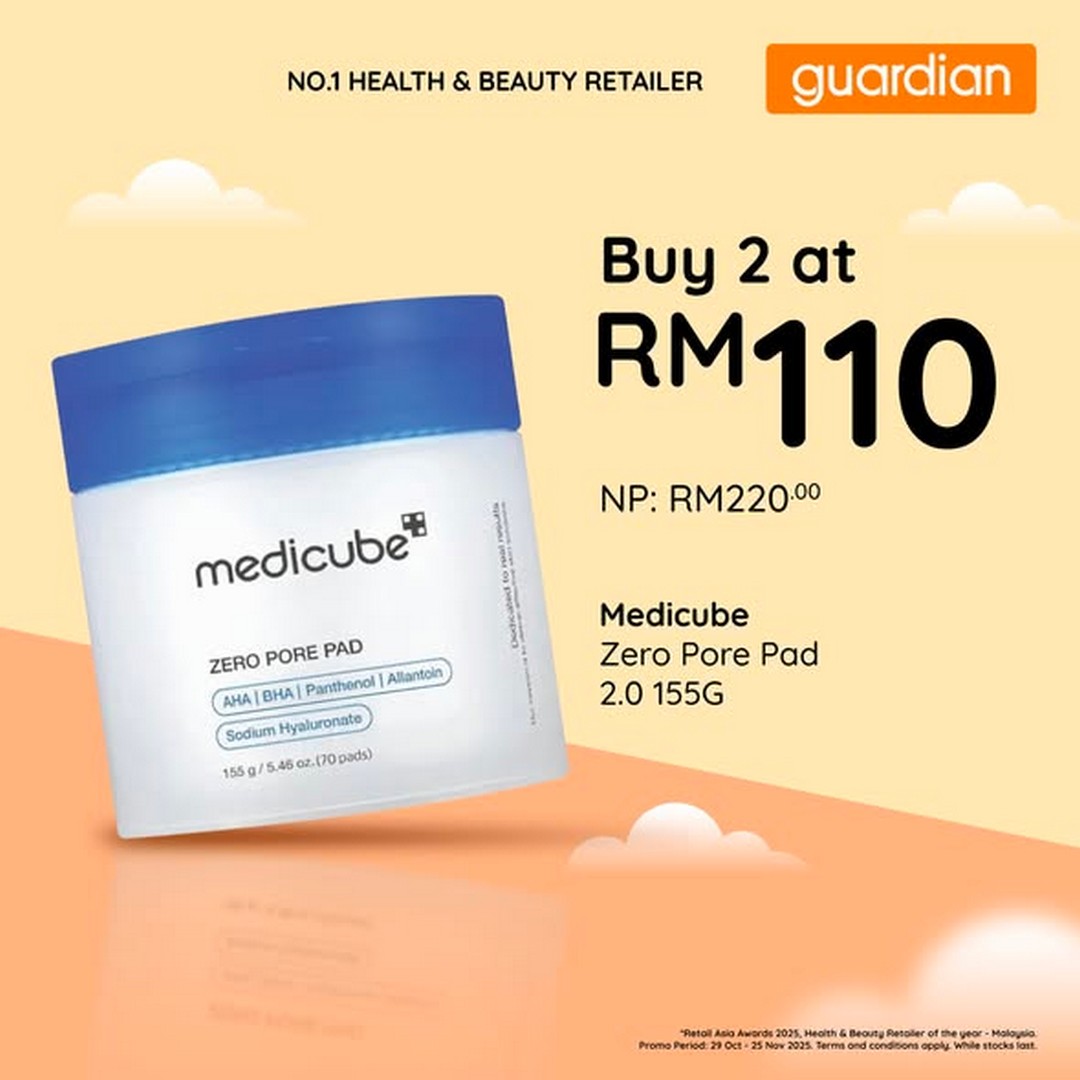Guardian-Malaysia-Radiant-Skin-Zero-Pores-Collection-Promotion-4 15 November 2025 onwards: Guardian Malaysia: Radiant Skin Zero Pores Collection: Promotion on Skincare Essentials