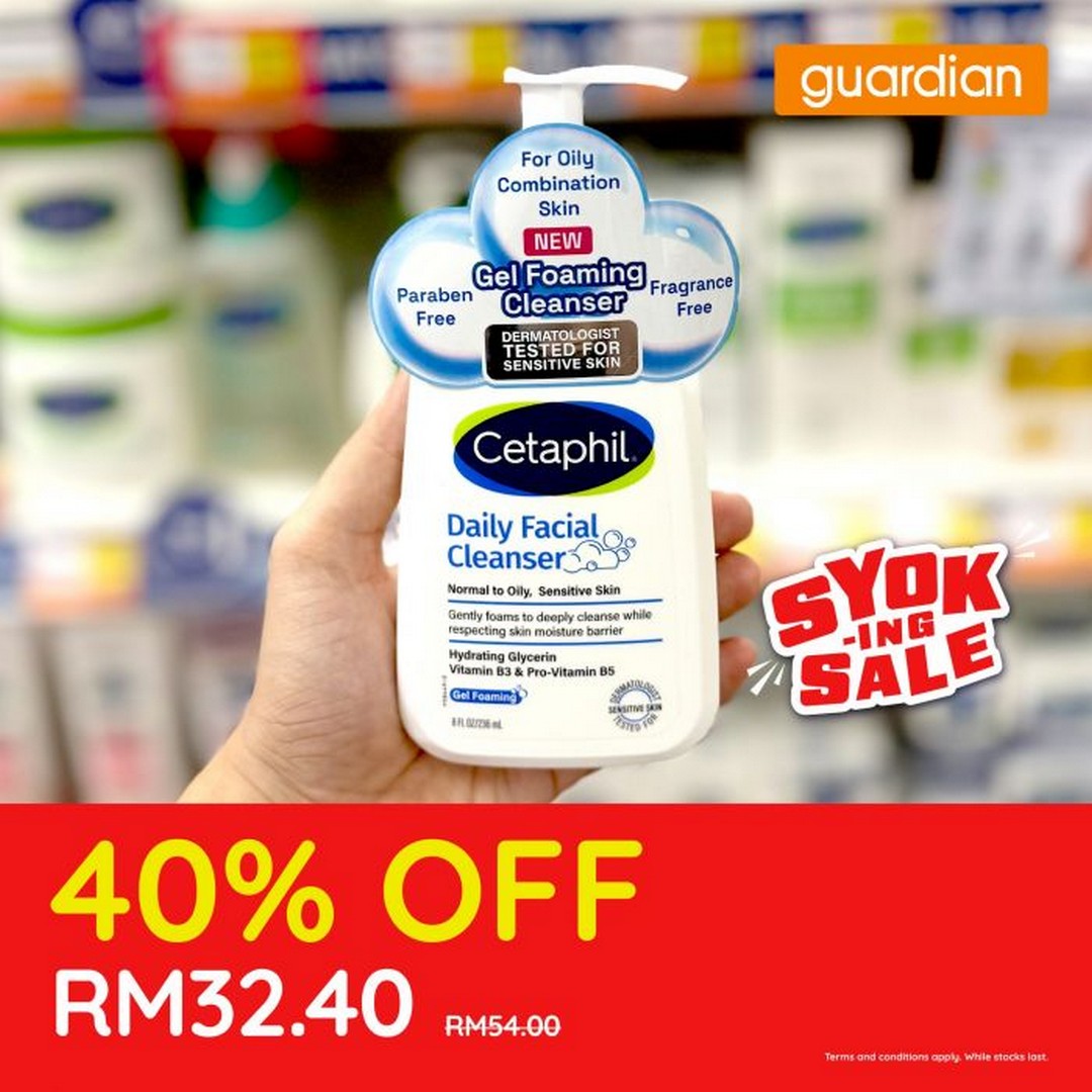 Guardian-Malaysia-SYOK-ing-Sale-4 6-11 November 2025: Guardian Malaysia: SYOK-ing Sale – 40% OFF Derma & Sensitive Skin Care Promotion