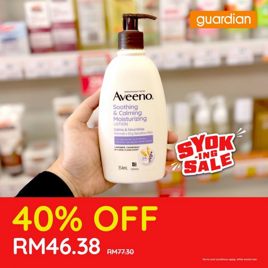 Guardian-Malaysia-SYOK-ing-Sale-5 6-11 November 2025: Guardian Malaysia: SYOK-ing Sale – 40% OFF Derma & Sensitive Skin Care Promotion