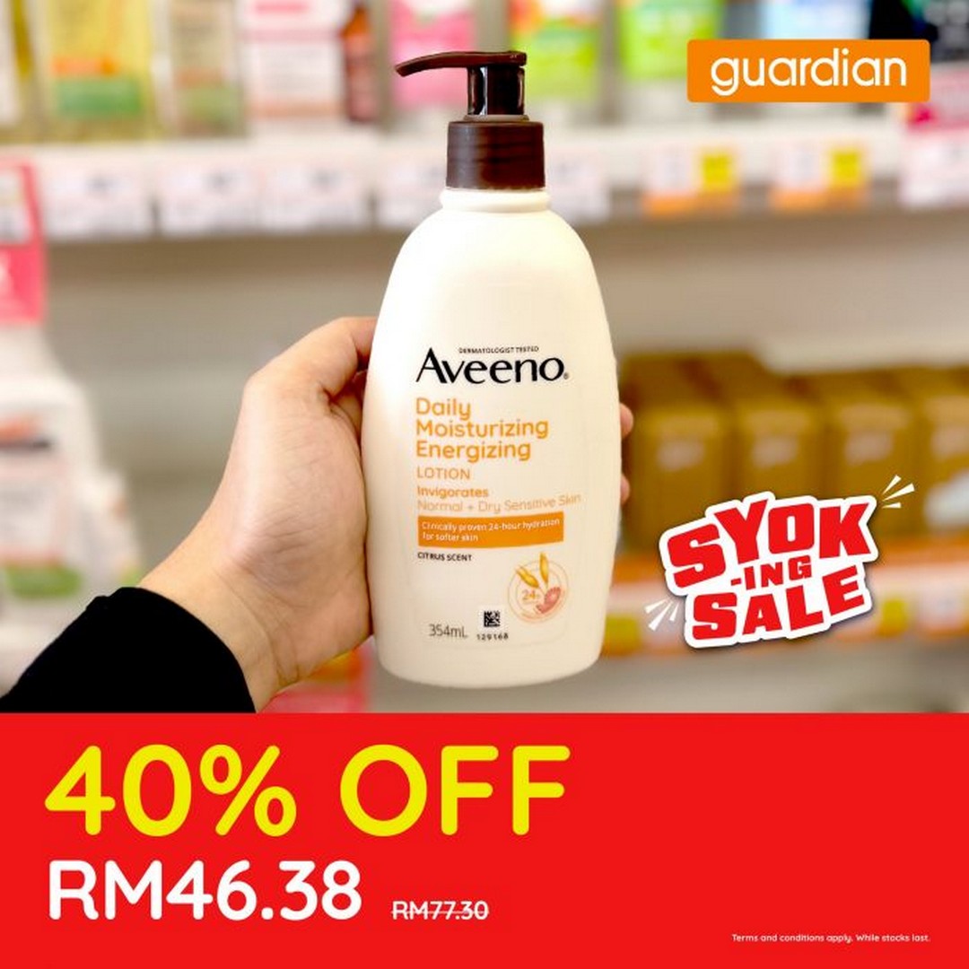 Guardian-Malaysia-SYOK-ing-Sale-6 6-11 November 2025: Guardian Malaysia: SYOK-ing Sale – 40% OFF Derma & Sensitive Skin Care Promotion