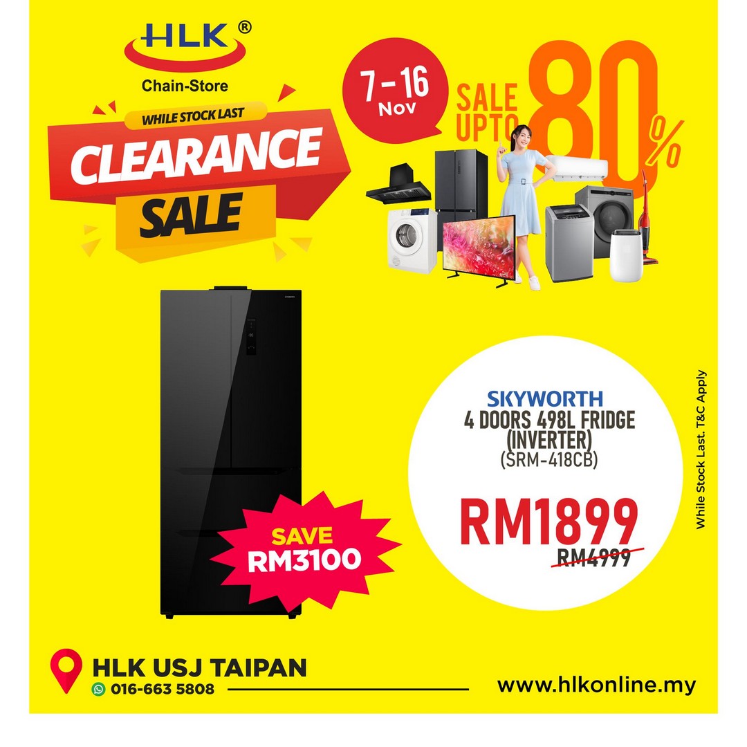 HLK-Malaysia-Mega-Electrical-Appliances-Sale-4 7-16 November 2025: HLK Malaysia: Mega Electrical Appliances Sale – Up to 80% OFF on TVs, Fridges, Airconds & More