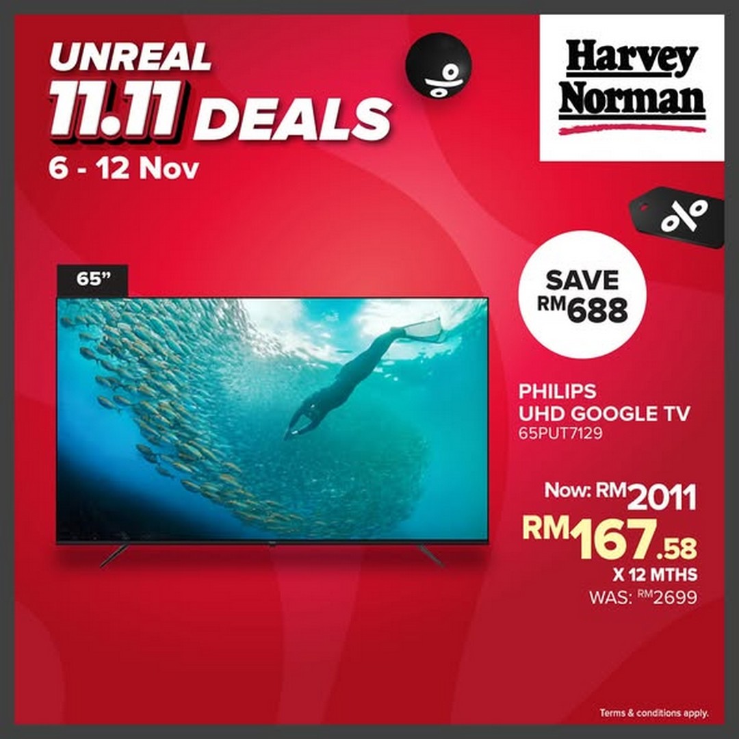 Harvey-Norman-Malaysia-11.11-Double-Savings-Sale-2 6-12 November 2025: Harvey Norman Malaysia: 11.11 Double Savings Sale – Up to 80% Off Electronics, Home & Lifestyle Deals