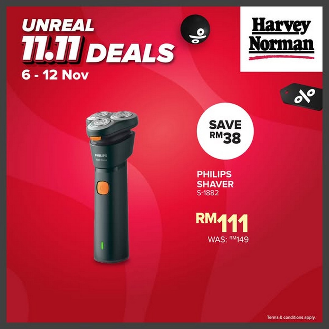 Harvey-Norman-Malaysia-11.11-Double-Savings-Sale-3 6-12 November 2025: Harvey Norman Malaysia: 11.11 Double Savings Sale – Up to 80% Off Electronics, Home & Lifestyle Deals