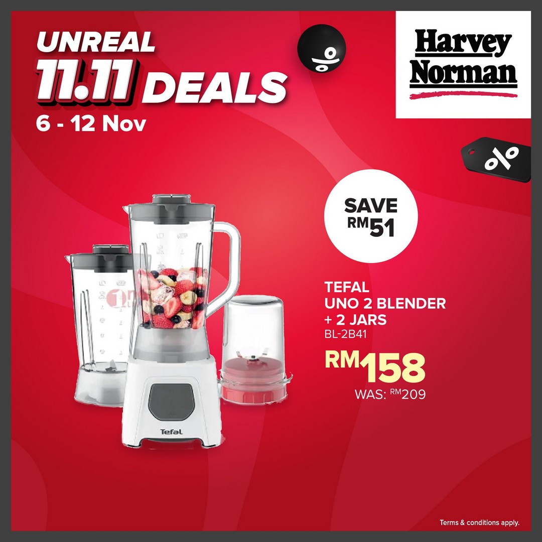 Harvey-Norman-Malaysia-11.11-Double-Savings-Sale-4 6-12 November 2025: Harvey Norman Malaysia: 11.11 Double Savings Sale – Up to 80% Off Electronics, Home & Lifestyle Deals