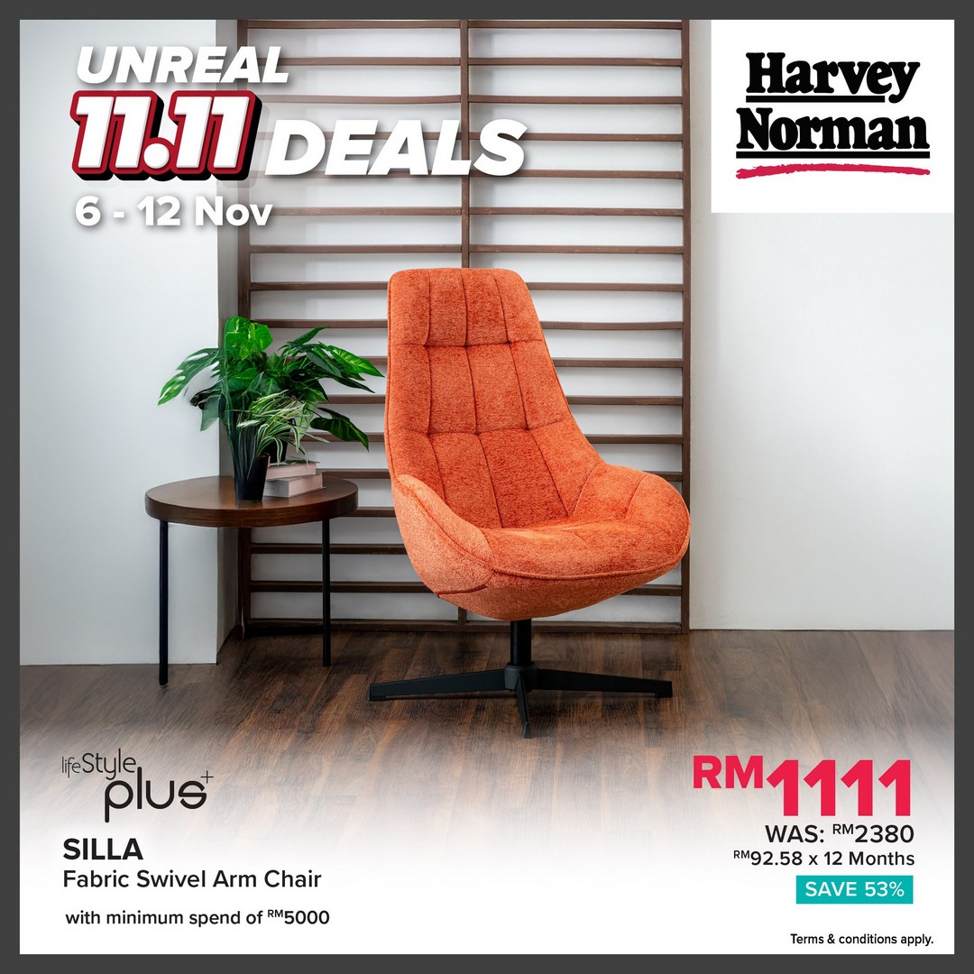 Harvey-Norman-Malaysia-11.11-Double-Savings-Sale-9 6-12 November 2025: Harvey Norman Malaysia: 11.11 Double Savings Sale – Up to 80% Off Electronics, Home & Lifestyle Deals