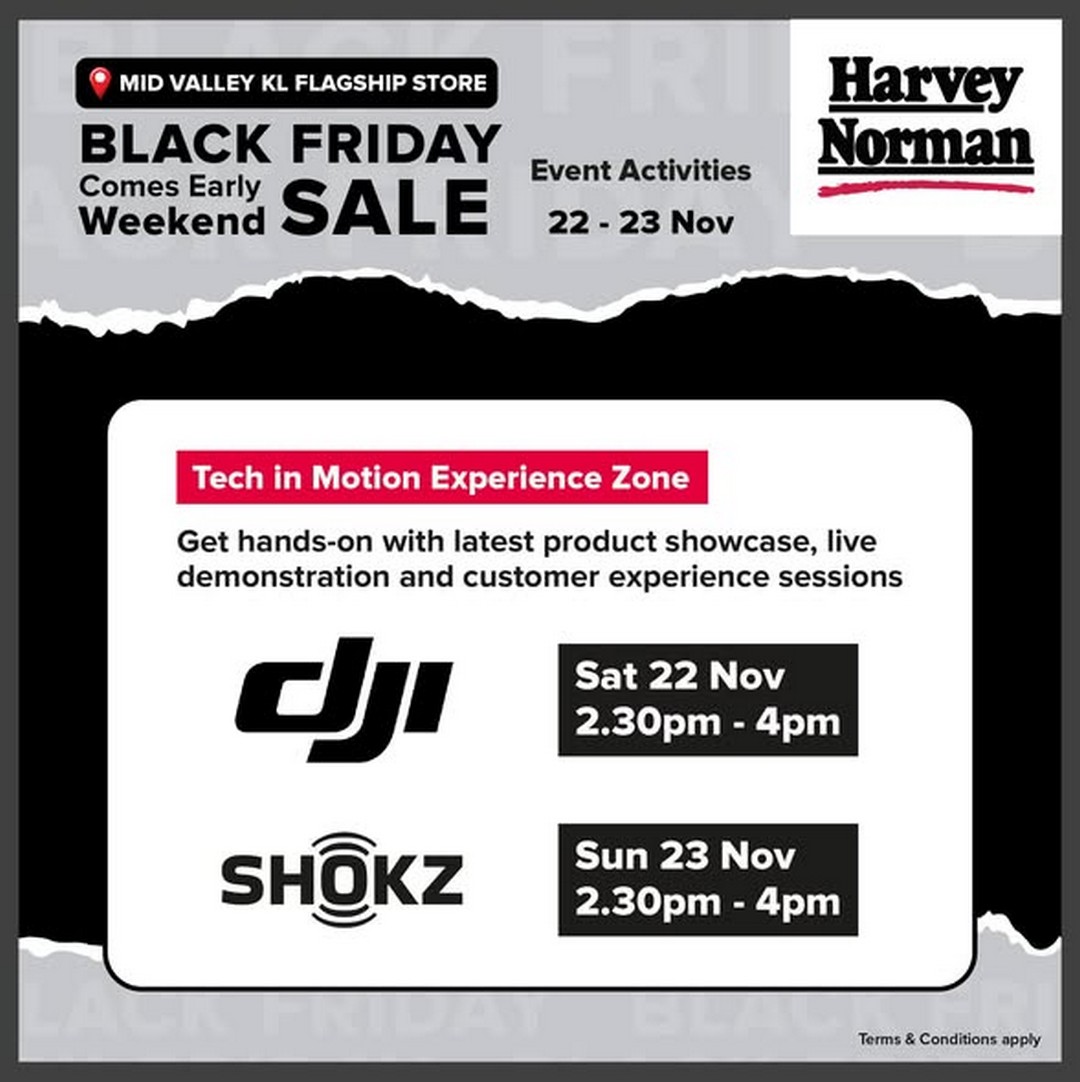 Harvey-Norman-Malaysia-Early-Black-Friday-Weekend-Sale-4 22-23 November 2025: Harvey Norman Malaysia: Early Black Friday Weekend Sale: Massive Discounts, Fun Activities & Lucky Draw