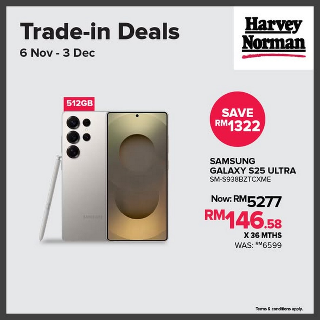Harvey-Norman-Malaysia-Trade-In-Your-Old-Phone-1 13 November–3 December 2025: Harvey Norman Malaysia: Trade-In Your Old Phone & Enjoy Free Screen Replacement Promotion