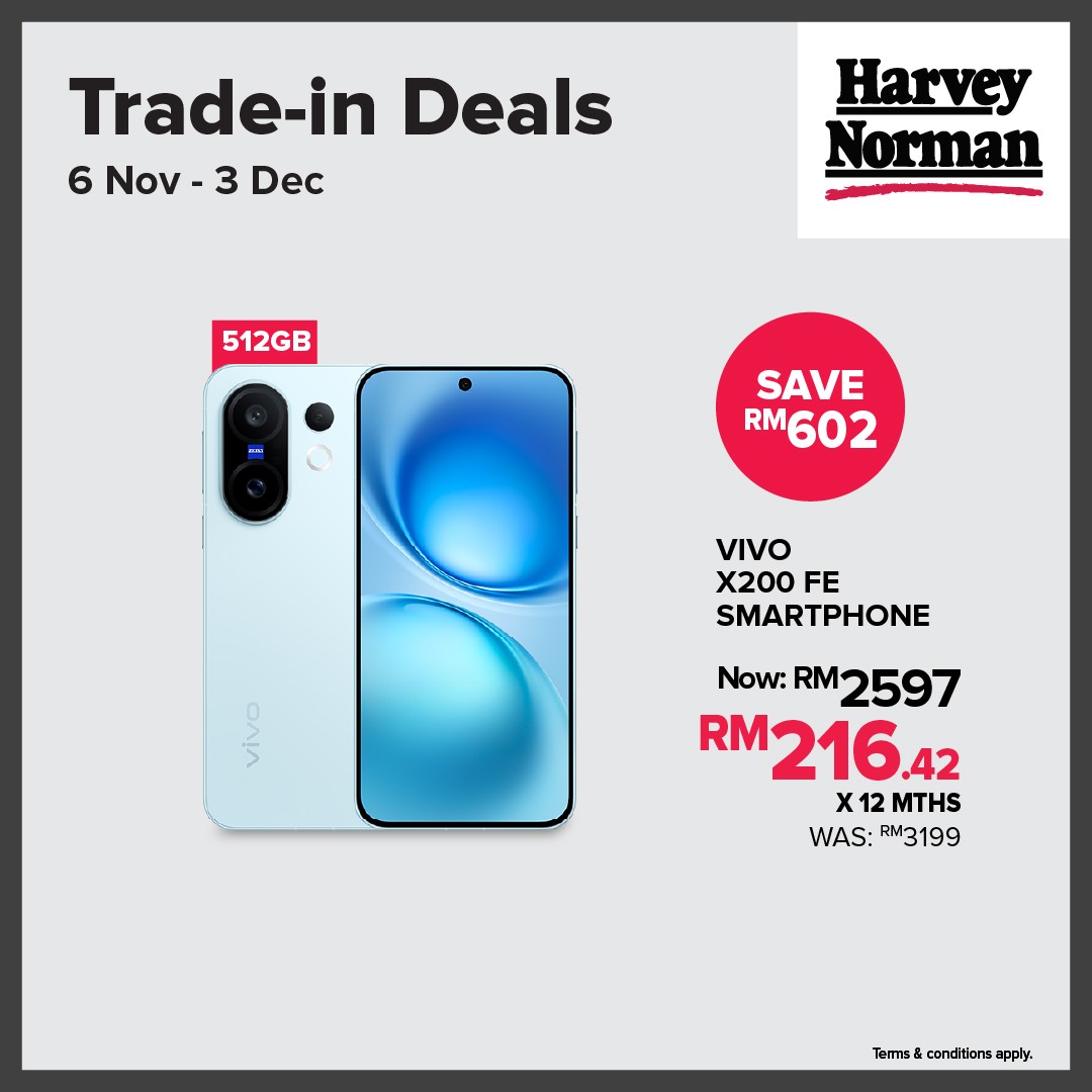 Harvey-Norman-Malaysia-Trade-In-Your-Old-Phone-5 13 November–3 December 2025: Harvey Norman Malaysia: Trade-In Your Old Phone & Enjoy Free Screen Replacement Promotion