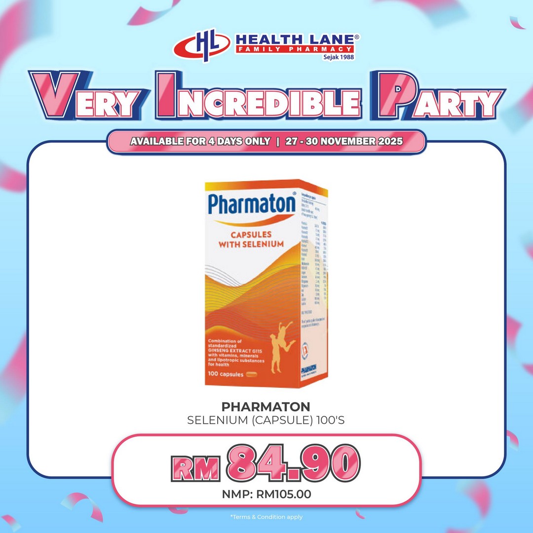 Health-Lane-Family-Pharmacy-Malaysia-VIP-Reward-Days-Very-Incredible-20 27–30 November 2025: Health Lane Family Pharmacy Malaysia: VIP Reward Days Very Incredible Party Sale (Up to 70% OFF, Buy 1 Free 1, Freebies & Lucky Draw) – Health & Wellness Promotion