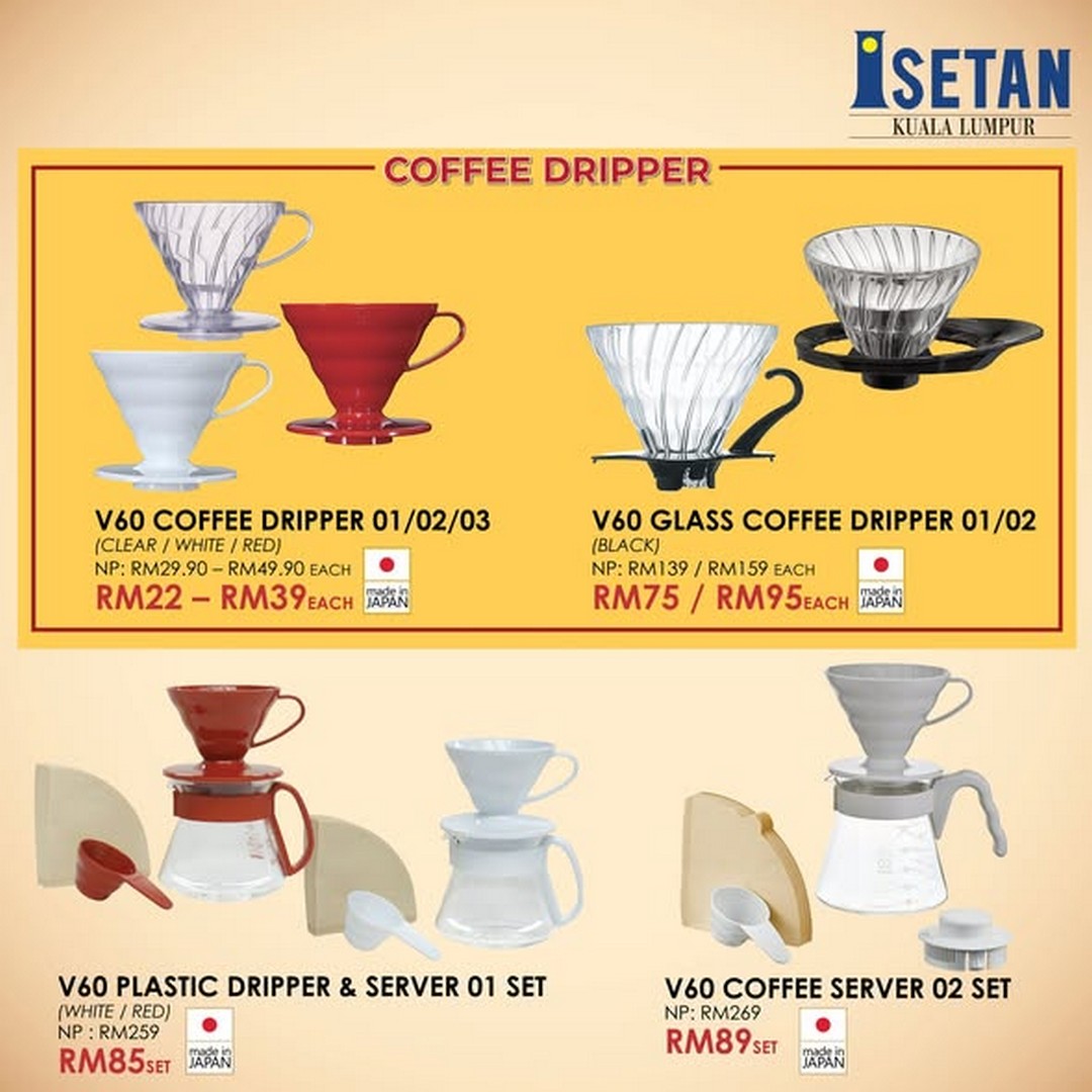 Isetan-Kuala-Lumpur-HARIO-Pure-Brew-Coffee-Promotion-2 13 November 2025 onwards: Isetan Kuala Lumpur: HARIO Pure Brew Coffee Promotion: Café-Quality Experience at Home