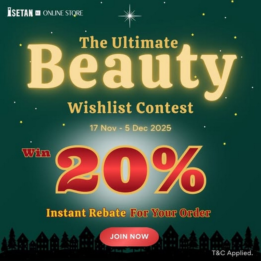 Isetan-Kuala-Lumpur-Holiday-Beauty-Wishlist 17 November–5 December 2025: Isetan Kuala Lumpur: Holiday Beauty Wishlist Contest Promotion