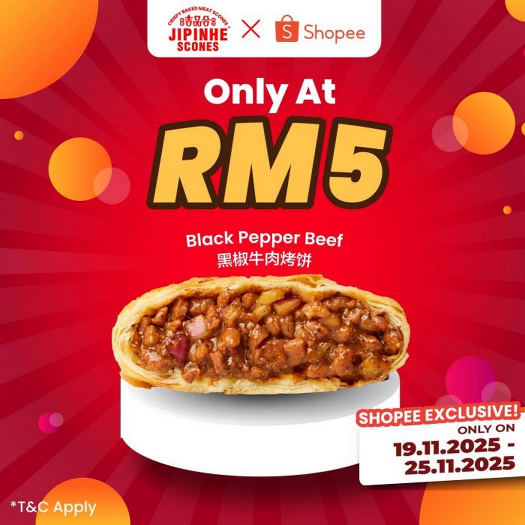 Jipinhe-Scones-11.11-Sale-on-Shopee-Lazada-1 7-30 November 2025: Jipinhe Scones: 11.11 Sale on Shopee, Lazada & Touch ’n Go eWallet – Exclusive Food Promotions