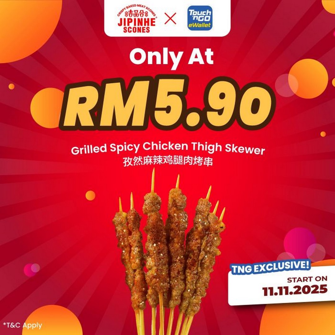 Jipinhe-Scones-11.11-Sale-on-Shopee-Lazada-3 7-30 November 2025: Jipinhe Scones: 11.11 Sale on Shopee, Lazada & Touch ’n Go eWallet – Exclusive Food Promotions