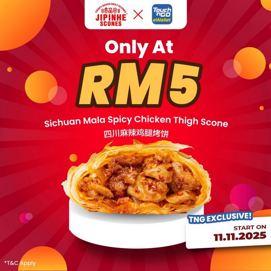 Jipinhe-Scones-11.11-Sale-on-Shopee-Lazada-4 7-30 November 2025: Jipinhe Scones: 11.11 Sale on Shopee, Lazada & Touch ’n Go eWallet – Exclusive Food Promotions