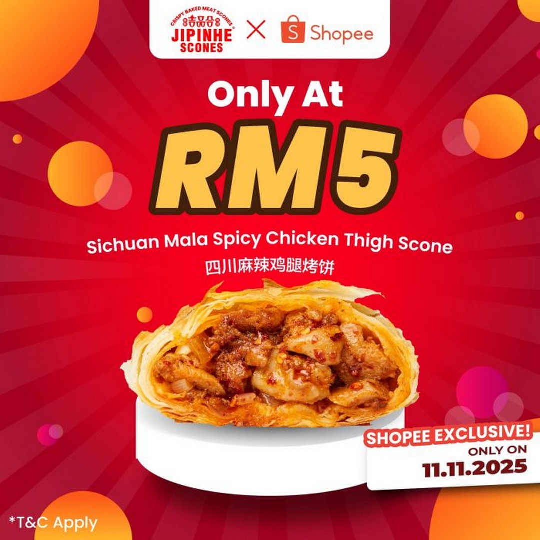 Jipinhe-Scones-11.11-Sale-on-Shopee-Lazada 7-30 November 2025: Jipinhe Scones: 11.11 Sale on Shopee, Lazada & Touch ’n Go eWallet – Exclusive Food Promotions