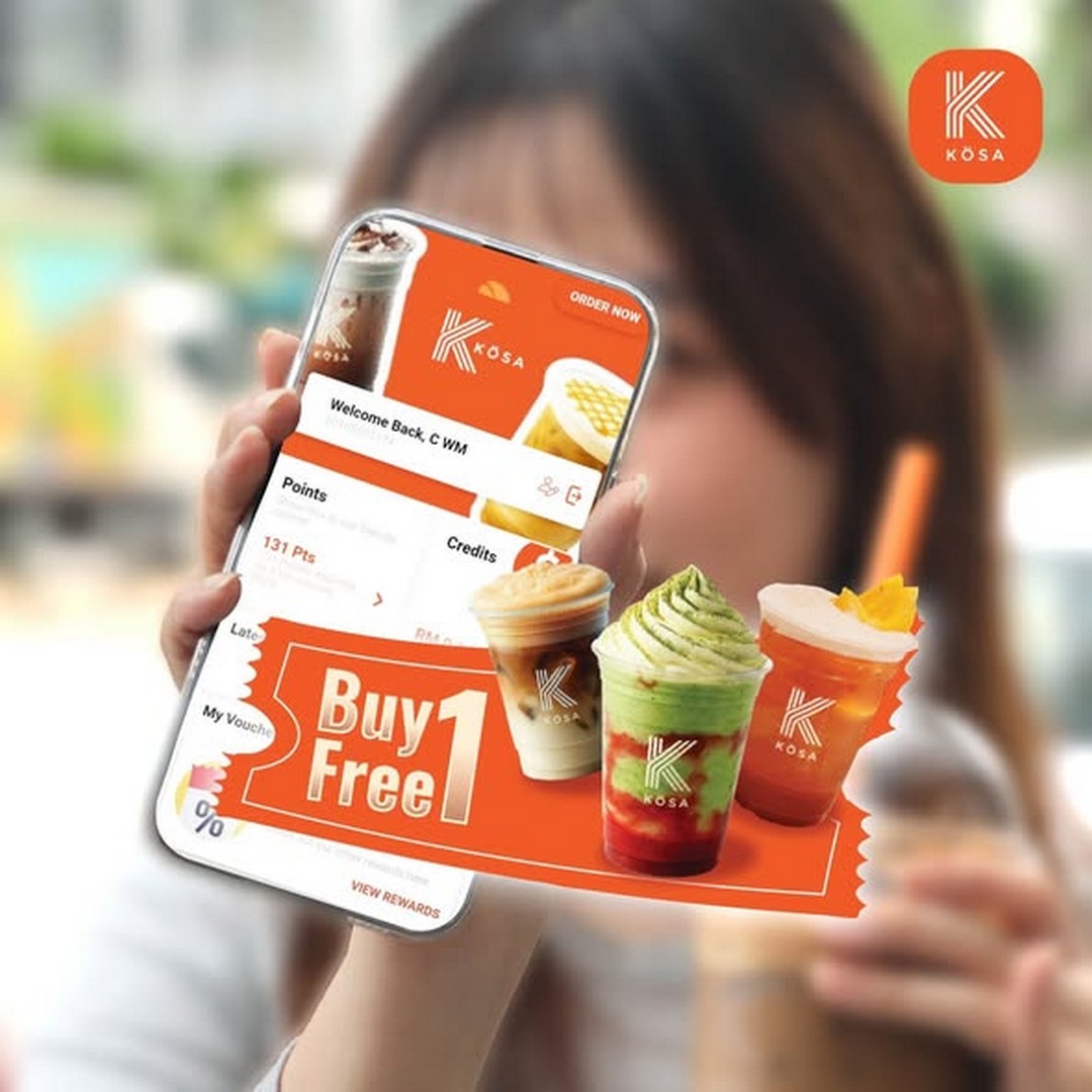 Kosa-Coffee-Malaysia-Buy-1-Free-1-First-Order-Promotion-3 14 November 2025 onwards: Kosa Coffee Malaysia, Buy 1 Free 1 First Order Promotion, Nationwide Coffee Deal and Member Perks